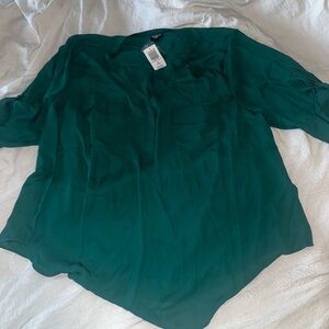 Torrid Plus Size Harper 3/4 Sleeve Blouse (NWT)